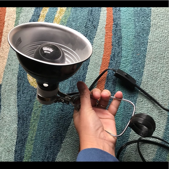 Moonlite Lightning System Clamp Lamp Light & Bulb - Picture 3 of 12